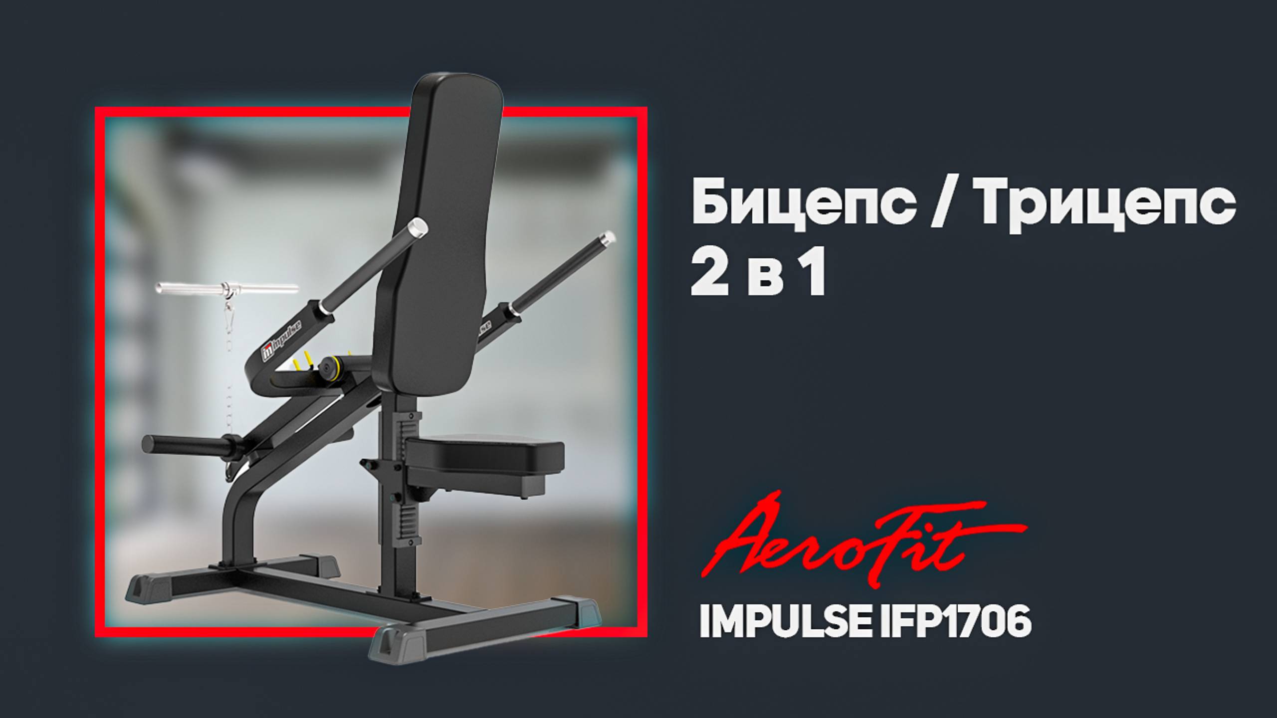 ЛУЧШАЯ трицепс машина для фитнес клубов Impulse IFP1706 смотреть онлайн