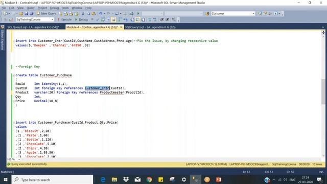 What is Primary/Foreign Key, String Functions | SQL Full Course | SQL Tutorial For Beginners (4/11) смотреть онлайн