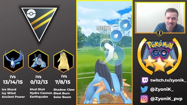 WE RISK IT FOR THE BISCUIT WITH TYPHLOSION IN ULTRA LEAGUE | POKEMON GO BATTLE LEAGUE PVP смотреть онлайн