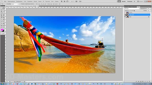 Как изменить цвет изображения в фотошоп смотреть онлайн