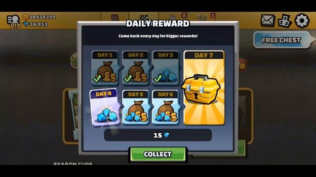 Hill Climb Racing 2 - 1001 Free Gems ? BUS Paint AND Looks смотреть онлайн