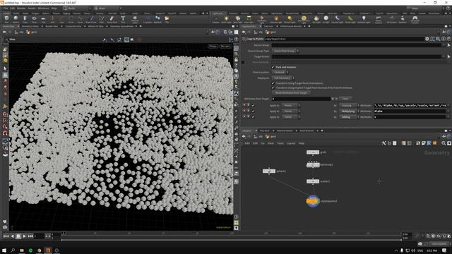 Scattering by Attribute, Hand Paint Attribute – Houdini Attributes and VOPs ep. 7 смотреть онлайн