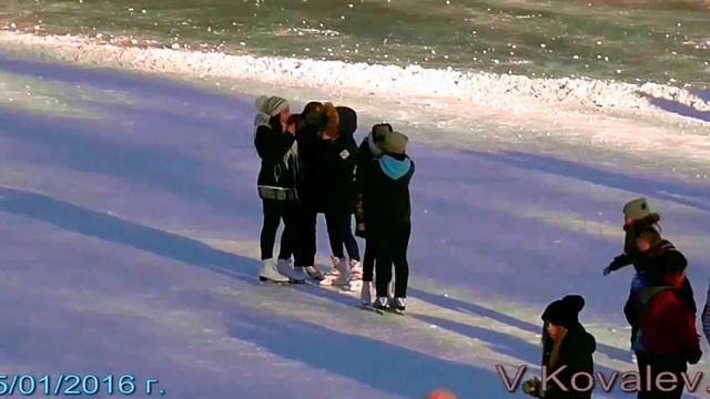 Платный Каток г. Партизанска 05.01.2016 г. смотреть онлайн
