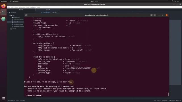 Terraform - Destroy Resources on AWS смотреть онлайн