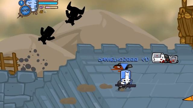 Castle Crashers- Bluegamer review demo смотреть онлайн