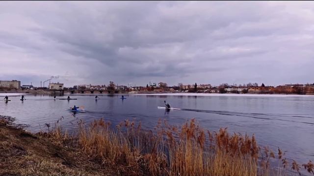 Гребля на байдарках в Ковеле смотреть онлайн
