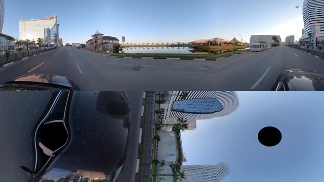 360 VIDEO Rustaveli avenue, Sherif Khimshiashvili St ,Batumi смотреть онлайн