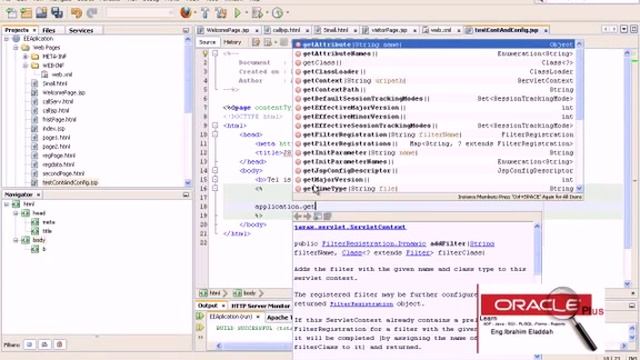 Java EE JSP 14 Context and config in Jsp смотреть онлайн
