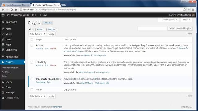 How to Regenerate Thumbnails or New Image Sizes in WordPress смотреть онлайн