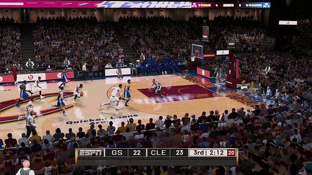 2016 WARRIORS vs CAVS | NBA 2K19 смотреть онлайн