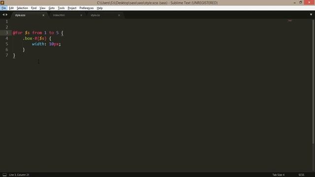 For loop in SASS - 13 смотреть онлайн