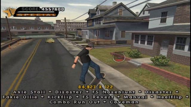 Tony Hawk's Underground 1 - New Jersey (Gameplay)
