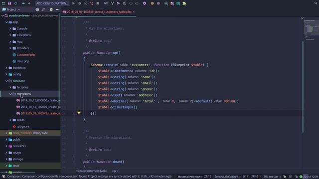 Data Viewer in Laravel and Vuejs with CRUD Search & Pagination Part:2 Configure db and using Factor смотреть онлайн