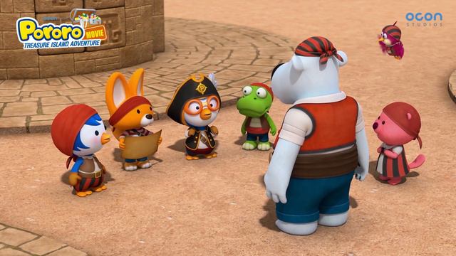 [Pororo Treasure Island Adventure] 10min Replay | Pororo movie clip | episode | crong | Pirate смотреть онлайн