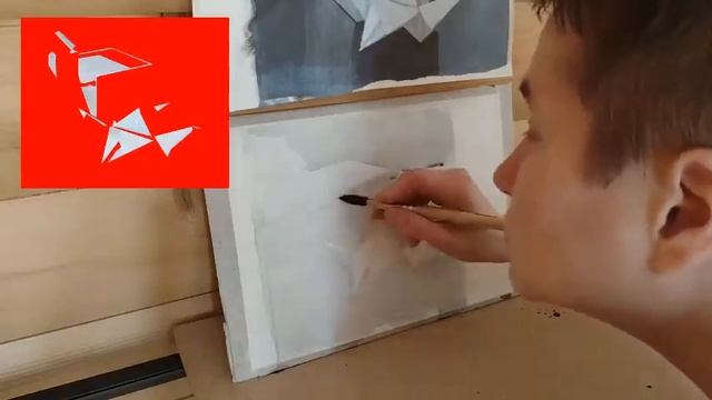 натюрморт гризайль акварель смотреть онлайн