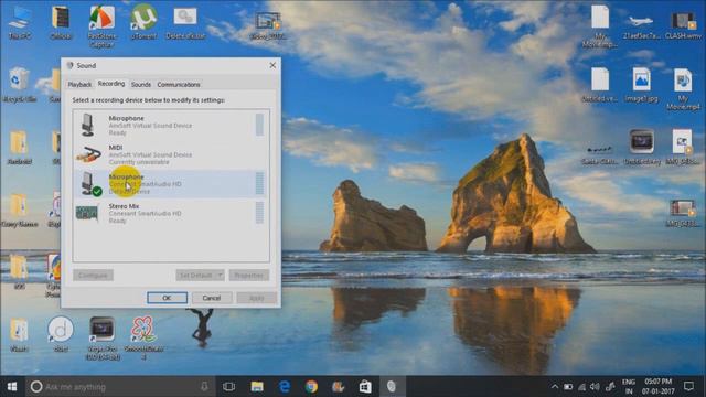 WINDOWS 10 - Low Microphone FIXED! - (Cortana: Sorry About that I didn't hear anything) смотреть онлайн