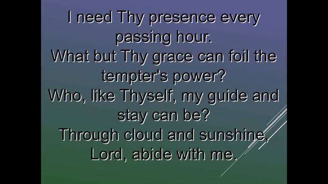 Abide With Me - | Piano | - | Instrumental | - | Chord Version | смотреть онлайн