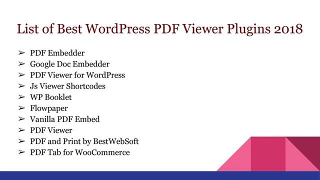 How to 2018's Best 15 WordPress pdf Plugins 2018? смотреть онлайн