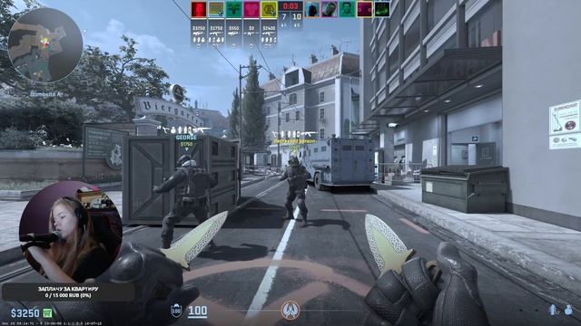 CS 2 girl MM Катаем Dust 2 one love (ну и немного другое..) смотреть онлайн