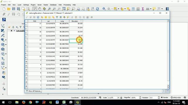 Lat Long to UTM with Elevation | QGIS | Import Elevation смотреть онлайн