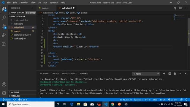 Electron js tutorial in Hindi # Webframe смотреть онлайн
