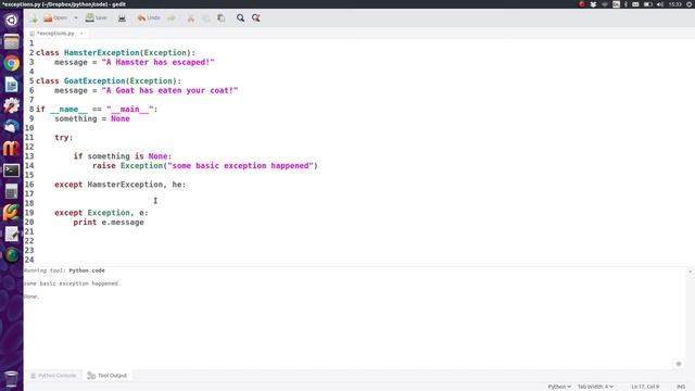 Basic Python / Beginer Tutorial 11 - Exceptions смотреть онлайн