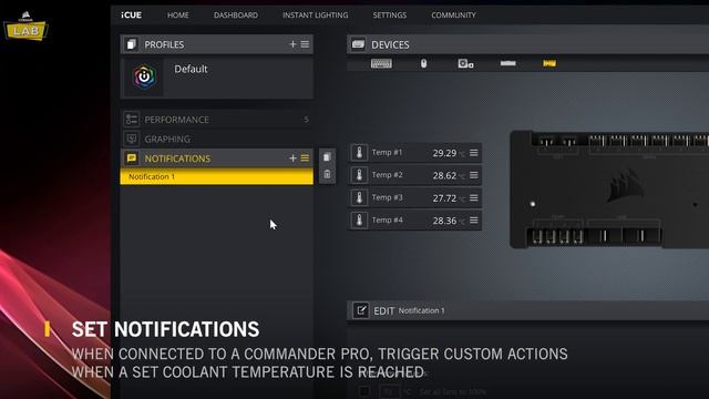 How To Set Up CORSAIR Hydro X Lighting And Performance Curves In CORSAIR ICUE