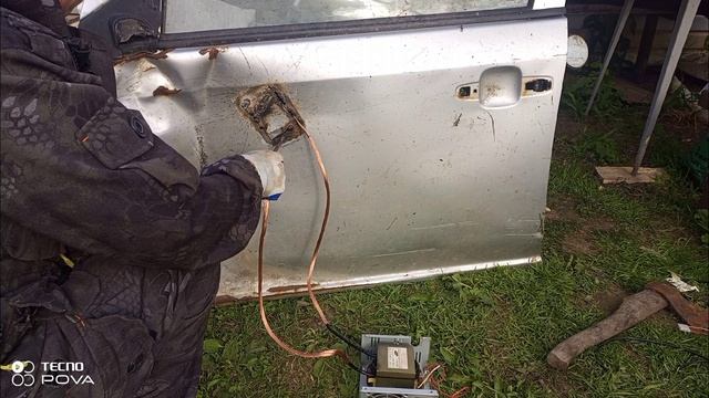 Споттер из старой микроволновки