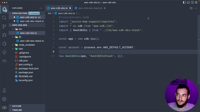 Criando um cluster EKS com AWS CDK смотреть онлайн