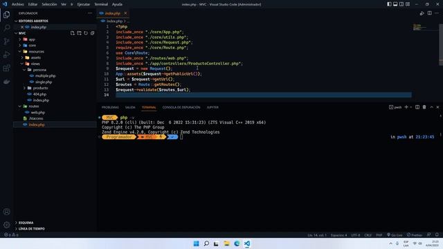 CURSO MVC: Tu conocimiento a otro nivel con POO y PHP 8 avanzado | 2 смотреть онлайн