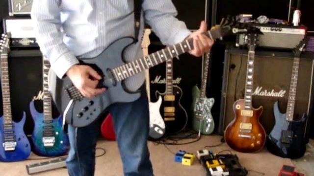 Charvel Model 4 Bolt On Made in Japan Fender Bassman amp / Boss Metal Core ML-2 pedal смотреть онлайн