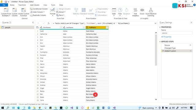 Join (Concatenation) Two Cells/Columns [ First name & Last name = Full name]- For beginner смотреть онлайн