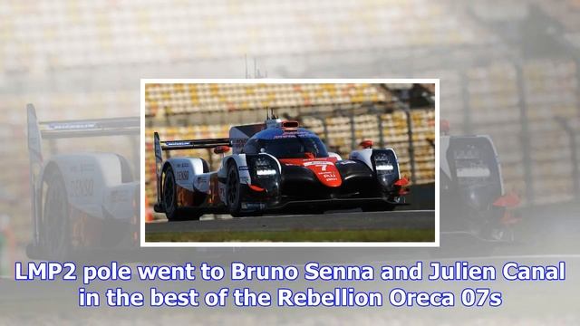 Shanghai Wec: Kobayashi Flyer Gives Toyota Pole