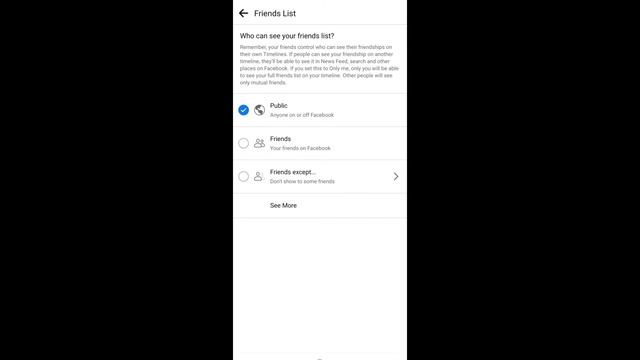 How To Hide Facebook Friends List | Facebook Friends List Hide смотреть онлайн