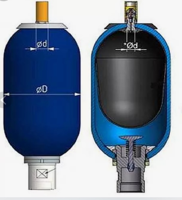 Разбираем гидроаккумулятор. Смотрим причину протечки. смотреть онлайн