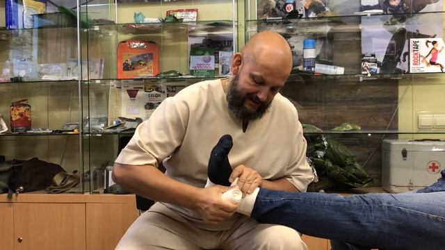 Спортивные травмы | Травма голеностопа | Эластичный бинт смотреть онлайн