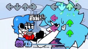 Фнф Скай блу против Ски,но на русском!Перевод мой