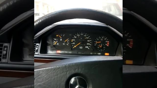 М.Б W124 проблема с РХХ. смотреть онлайн