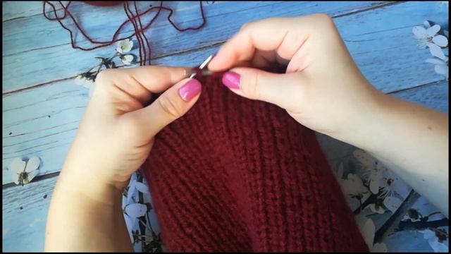 Шапка резинкой 1x1 | Макушка домик | Шапка для начинающих смотреть онлайн