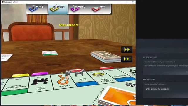 Monopoly Game Playthrough (Steam) смотреть онлайн