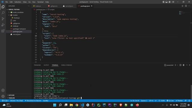 Deploy node and express JS project to Vercel | Hu Nan смотреть онлайн