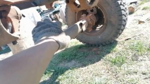 Телега лесовоз? птс-9! Модернизация и облегчение птс-9 для юмз-6, сужаем колею колёс под тракторную