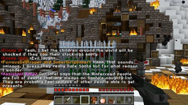 Minecraft: SANTA'S SECRET AGENTS!! - THE WINTERROWD - Custom Map [1] смотреть онлайн