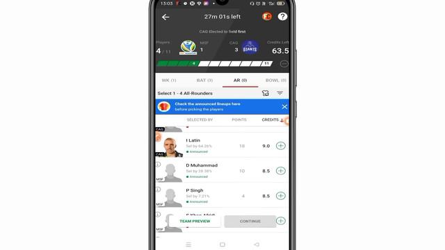 Dream11 मे नंबर 1 रैंक लाने वाली टीम बनाएं|Dream11 Me Sahi Tarika se Team Kiae Banaye|Dream11 Team смотреть онлайн