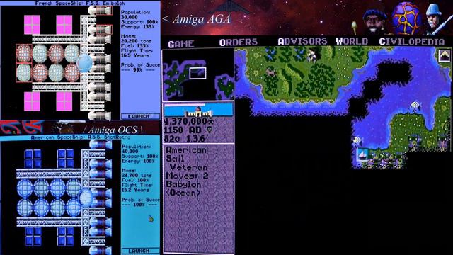 Sid Meier's Civilization - Amiga - Gaming Memories And Review смотреть онлайн