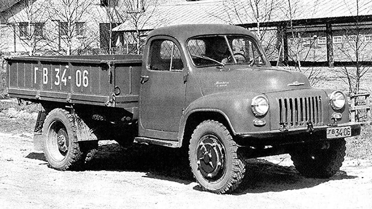 Газель. Начало. Опытный ГАЗ-56. смотреть онлайн
