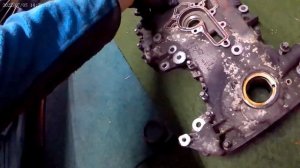 Opel Corsa C 1.0 12V 2002 Установка цепи, Метки ГРМ Сборка-Подробно. 2-я часть