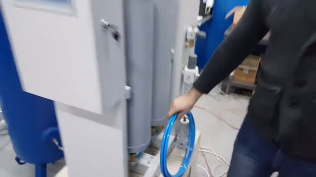Генератор азота Дженерал Газ для вакуумной печи. Состав системы и принцип работы.
