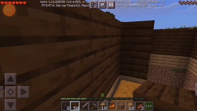 Hraju minecraft na mobilu beta verze část 1 смотреть онлайн