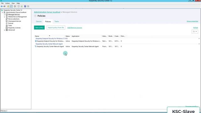 How to configure Kaspersky Security Center hierarchical model Master - Slave (Step by step) !!! смотреть онлайн
